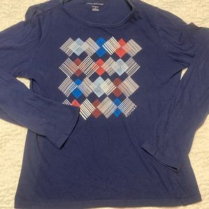 Tommy Hilfiger long sleeve shirt really great for going out in casual